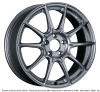 SSR GTX01 17x9 5x100 38mm Offset Dark Silver Wheel