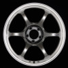 Advan RG-D2 18x8.5 +45 5-114.3 Machining & Racing Hyper Black Wheel
