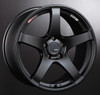 SSR GTV01 18x8.5 5x114.3 40mm Offset Flat Black Wheel 05-07 STI / 11+ tC