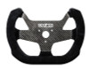 Sparco Steering Wheel F10C Carbon Suede Black