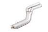 AWE 2020 Toyota Supra A90 Resonated Touring Edition Exhaust - 5in Chrome Silver Tips
