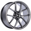 BBS CI-R 20x9 5x120 ET25 Platinum Silver Polished Rim Protector Wheel -82mm PFS/Clip Required