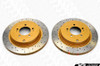 DBA 4000 XS Drilled Slotted Brake Rotors - Nissan 350Z w Brembo Rear