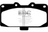 EBC 89-95 Nissan Skyline (R32) 2.6 Twin Turbo GT-R Redstuff Front Brake Pads