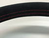 Mugen Steering Wheel (Suede type, Red stitch)