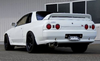 HKS SUPER TURBO MUFFLER URBAN MATTE EDITION Exhaust for R32 GTR