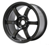 Gram Lights 57DR 18x9.5 +12 5-114.3 Semi Gloss Black Wheel