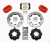 Wilwood Dynapro Rear Kit 12.19in Drill-Red Backdraft Cobra (BMW E36 Based)
