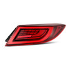 22+ GR86/BRZ AlphaRex LUXX-Series LED Tail Lights Vivid Red