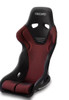 Recaro RS-G Motorsport Seat - Black Kamui/Red Glass Mesh (4/5/6 Point Belt)