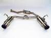 Invidia N1 Dual Exhaust - Honda S2000 00-UP (Titanium Tips)
