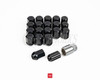 Work Wheels RS Lug Nut Set - Black