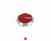 Advan Racing Center Cap 63mm Bore - Candy Red / Flat