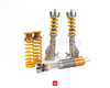TF-Works Spec Ohlins Road and Track Coilover Kit with SWIFT Springs - GR Corolla