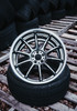 Work Emotion ZR10 2P 18x9.5+20 5x100  - Glim Black