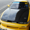 Origin Labo Nissan S13 Silvia Type 2 Vented Hood FRP