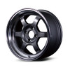 TE37V 15X8.0 +00 4-100 GUNMETAL / RIM DC