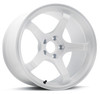 GT BEYOND 17X8.5 +31 5-114.3 RACING WHITE