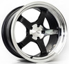 GT BEYOND-R 18X8.5 +30 5-114.3 DIAMOND CUT & DARK PLATINUM BLACK