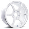 RG-4 17X9.0 +45 5-114.3 RACING WHITE METALLIC & RING