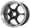 RG-D2 17X8.0 +47 5-100 MACHINING & BLACK GUNMETALLIC