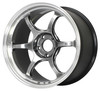 RG-D2 18X11.0 +30 5-114.3 MACHINING & RACING HYPER BLACK