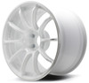 RSIII 18X9.5 +45 5-120 RACING WHITE METALLIC & RING