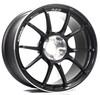 RZII 17X9.0 +52 5-100 RACING GLOSS BLACK & RING