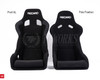 Recaro - Pole Position - Black Velour / White Logo ( IN STOCK ) 