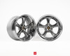 VS-KF# 18x9.5 +1 / 18x10.5 -11 5x114.3 - Brilliant Silver Black 