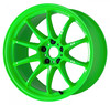 WORK EMOTION ZR10 18x9.5 +30 5x100 Energy Lime Green