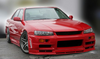 Version Select Nissan R34 GTR Style Front Bumper for ER34 Models