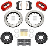 Wilwood (Red) Forged Narrow Superlite 6R Big Brake Front Brake Kit with 12.88" Diameter Slotted Rotors (Hat) NISSAN 240SX 89-98/ SKYLINE 89-94,
