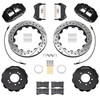 Wilwood (Black) Forged Narrow Superlite 6R Big Brake Front Brake Kit 12.88" Drilled and Slotted Rotors (Hat) NISSAN SKYLINE 95-98