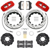 Wilwood (Red) AERO6 Big Brake Front Brake Kit 14" Drilled and Slotted Rotors NISSAN SKYLINE 95-98