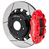 Wilwood (Red) Forged Narrow Superlite 4R Big Brake Rear Brake Kit For OE Parking Brake 13.5" Slotted Rotors NISSAN SKYLINE 89-02