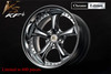 Work VS-KF# 18x9.5+9 / 18x9.5+15 5x114.3 - Chrome 