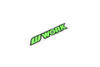 WORK Logo Neon Green Sticker