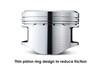 TOMEI FORGED PISTON SET 4G63 85.50mm CH34.70 (STD)