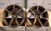 Work Emotion T7R 19x9.5+25 / 19x10.5+12 5x114.3 - Matte Bronze 