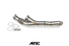 Nissan RB26 Twin 3.5" Stock Frame Front Pipe