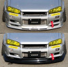 URAS Type R Lip Spoiler (99-02 R34)