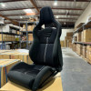 Recaro Sportster AM190 Kamui Black & Black Glass Mesh - Heated 