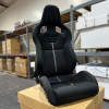 Recaro Sportster AM190 Kamui Black & Black Glass Mesh - Heated 