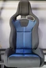 Recaro Sportster AM190 Kamui Black & Glass Mesh Blue - Heated 