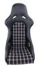 Recaro Pole Position ABE Classic Line Leather Black / Checkered