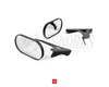 Vanderhall Carmel Mirror Relocation Bracket with Kuryakyn Mirrors