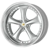 WORK VS-KF # 21x9.5 +27 5x114.3 Light Gray Silver (O Disk) (Step Rim)