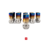 Kinematic Designs Titanium 48mm 2-Piece Closed End Lug Nut - Burnt 