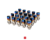Kinematic Designs Titanium 48mm 2-Piece Closed End Lug Nut - Burnt 
